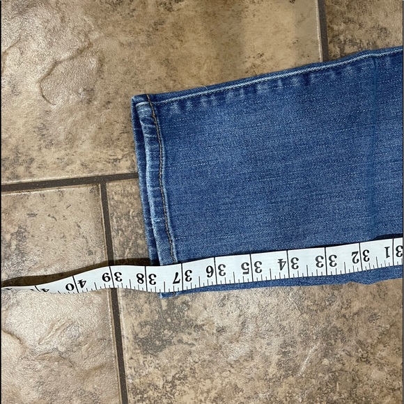 Women’s American eagle patched jeans size 14 long - Picture 8 of 12